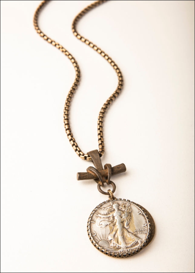 Vintage Coin Necklace